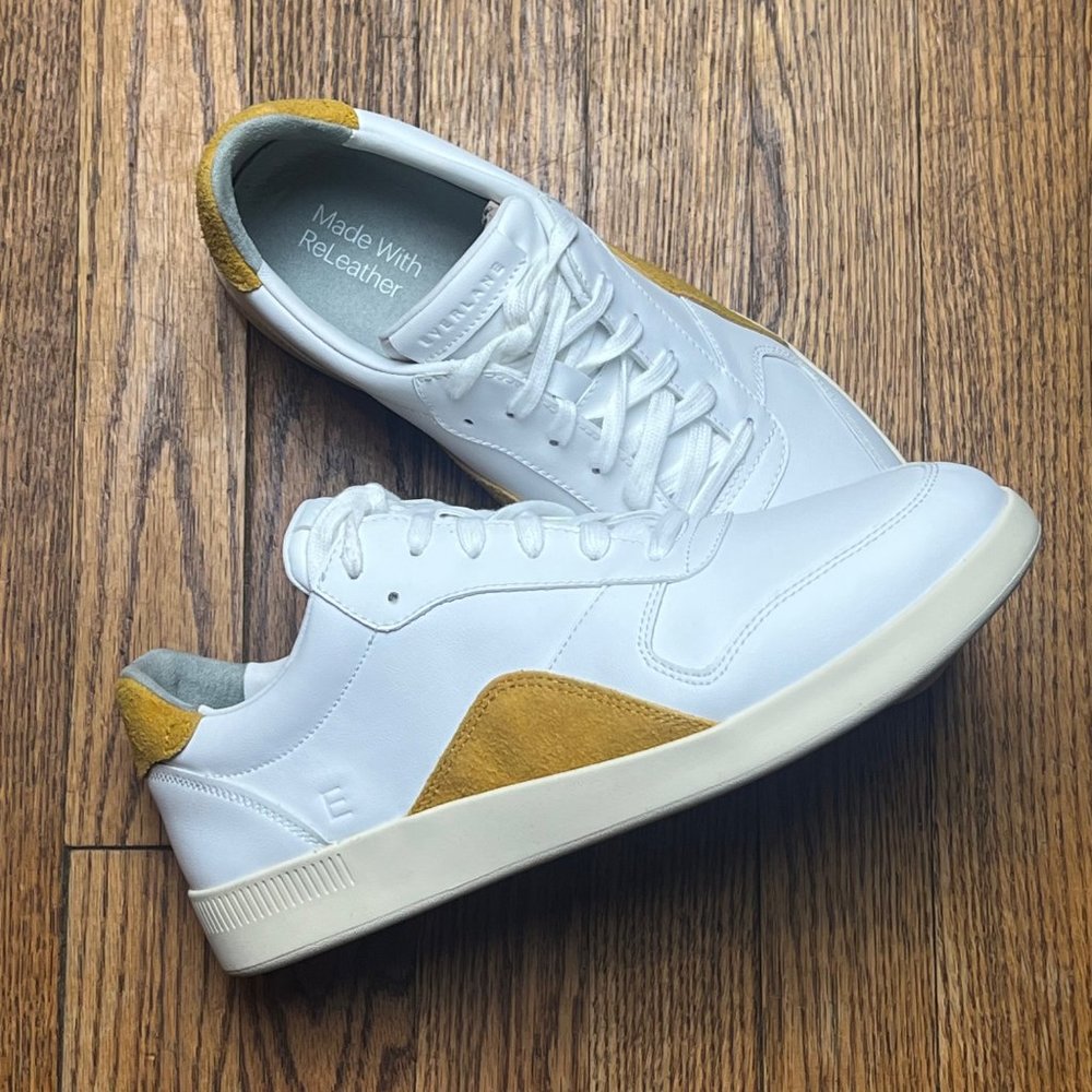 New Everlane The Re Leather Court Sneaker White mens 9 womens 11 - Picture 4 of 12